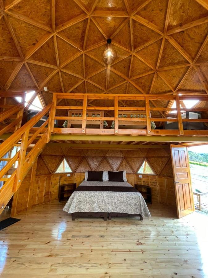 Glamping Y Chalet Aventura Park Villa De Leyva La Periquera Dış mekan fotoğraf