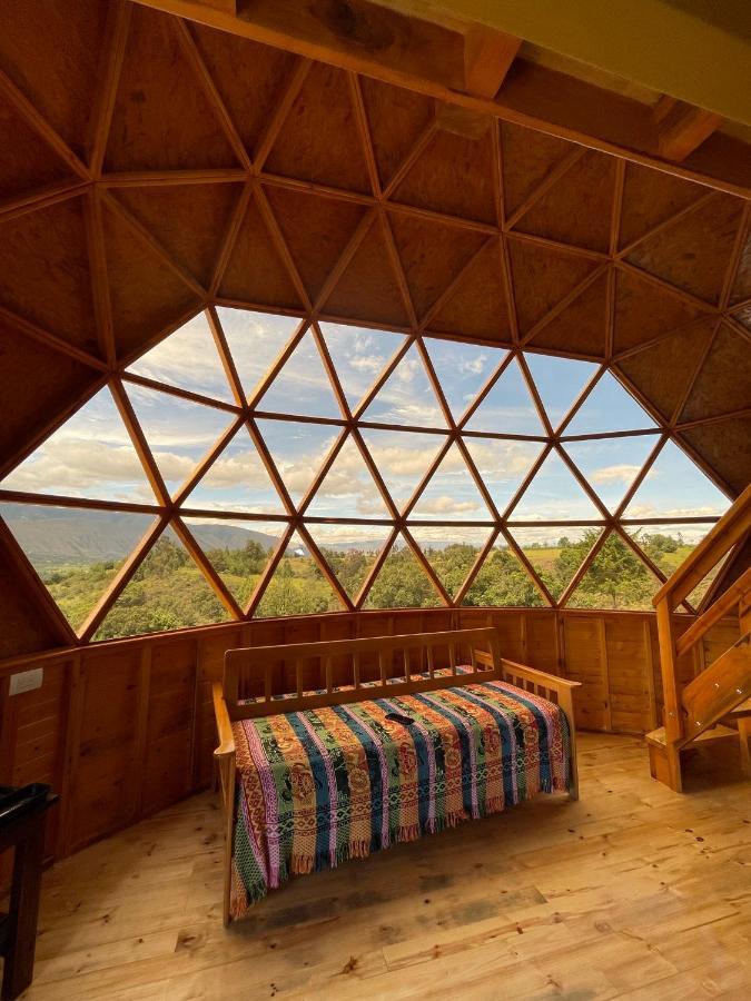 Glamping Y Chalet Aventura Park Villa De Leyva La Periquera Dış mekan fotoğraf