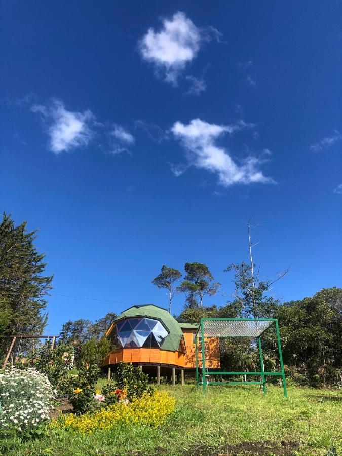 Glamping Y Chalet Aventura Park Villa De Leyva La Periquera Dış mekan fotoğraf