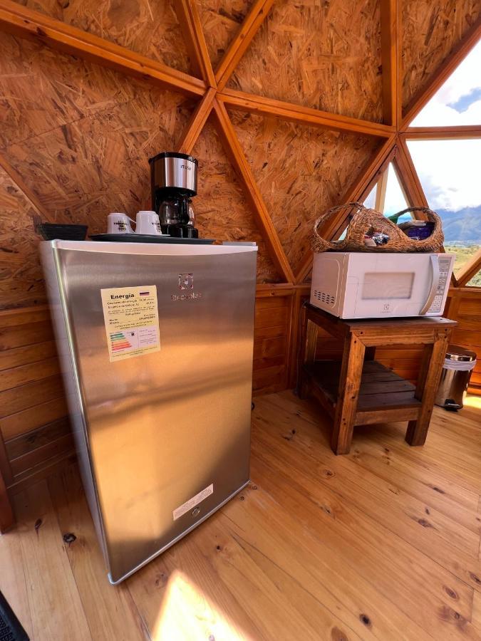 Glamping Y Chalet Aventura Park Villa De Leyva La Periquera Dış mekan fotoğraf